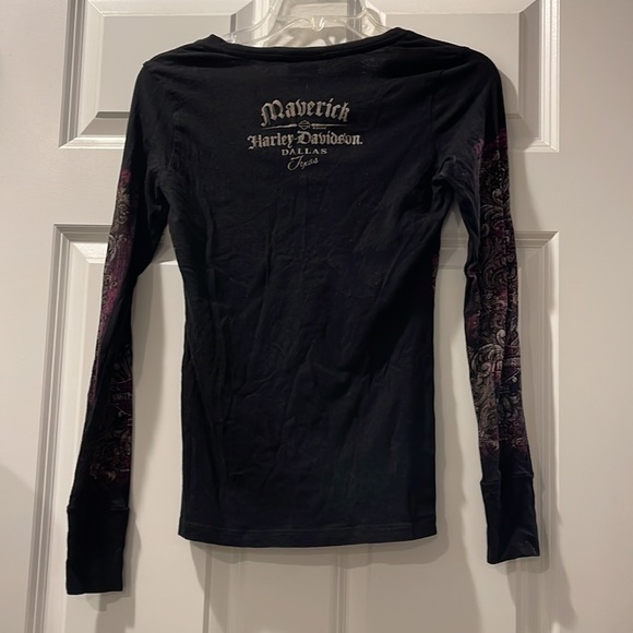 Harley Davidson joggers set with long sleeve shirt - Picture 7 of 10